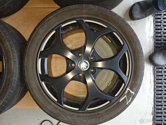 Černé ALU disky 5x112 R17 - 5