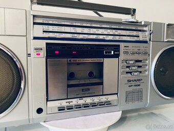 Radiomagnetofon Sharp GF 7500, 80.léta - 5