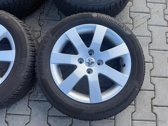 4x al kola 4x108 16 + pneu zimní 205/55 R16 - 5