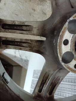 4ks alu disky orig. Mercedes r18 - 5