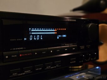 3Head magnetofon Denon DRA740 top stav - 5