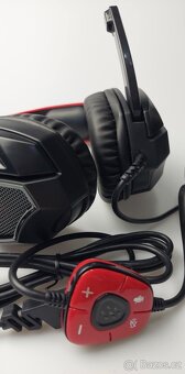 Herní sluchátka SADES A30S /stereo/prostorový zvuk/ LED - 5