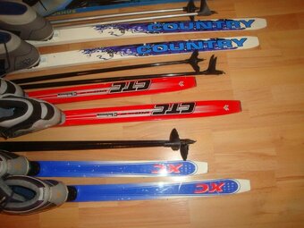 Komplet Běžky + boty + hole vázání Rottefella NNN - šupiny - 5