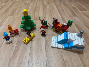 Lego DUPLO – Kompletní set Vánoční Santa TOP STAV - 5