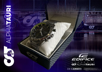 Hodinky Casio Scuderia AlphaTauri Limited Edition SET - 5