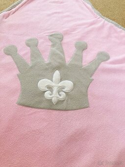 Fleecová zavinovačka pro princezny Lodger; dvojčata - 5