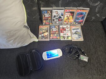 Sony PSP PlayStation Portable Street + Hry - 5