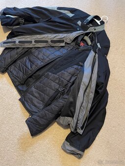 Textilní bunda MODEKA Aft Air černo/šedá M - 5