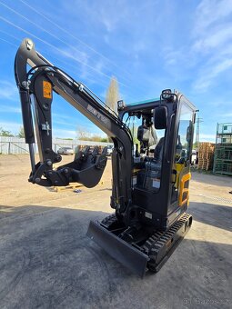 Bagr TW16A, minibagr 1.6t, KUBOTA - 3 válce - 5