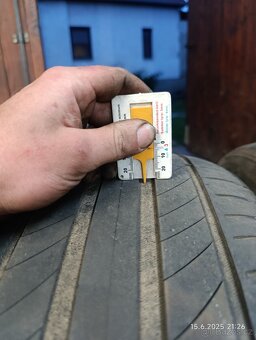 Prodám pneumatiky 225/40 R18 Michelin Primacy 4 - 5