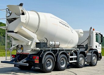 Scania P410 8x4 - domíchávač betonu Liebherr - 5