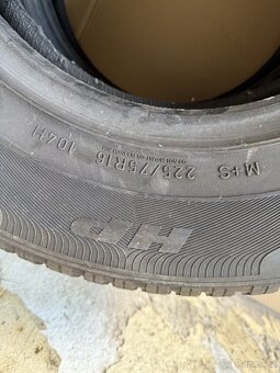Pneumatiky 225/75 R16 WRANGLER M+S - 5