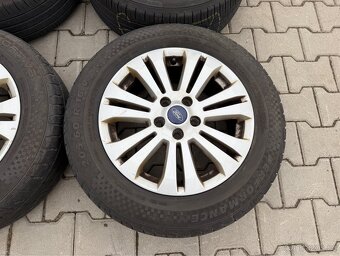 4x al kola 5x108 16 + pneu letní 205/60 R16 - 5