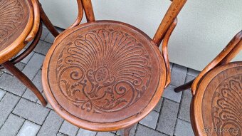 Jídelní židle THONET 4ks - 5