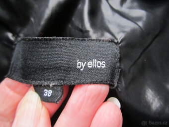 Zimní bunda černá, vel. M/38, lesklá - 5