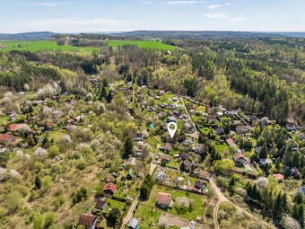 Stavební pozemek s chatou - Psáry - 5