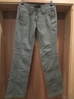 DÁMSKÉ ZELENÉ KALHOTY-vel.S/M - 5