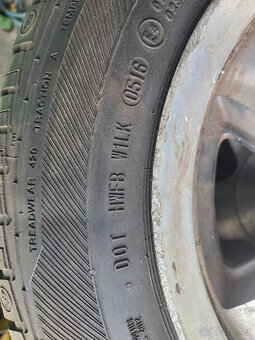 14" Alu Ronal,4x100 s pneu - 5