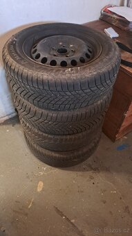 4x pneu s diskem 195/65 R15 - 5