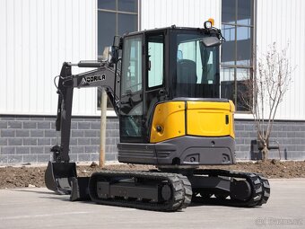 Pásový minibagr GORILA G38SE I PRO CAB _ KUBOTA_ Akce - 5