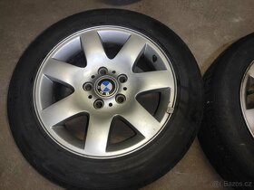 Sada kol R16 5x120 origo BMW, letní pneu 5,5mm Hankook - 5
