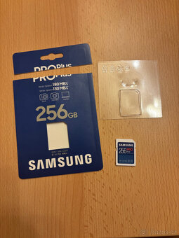 Pameťová karta Samsung SDXC 256GB PRO PLUS, cena 400,- Kč - 5