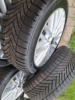 Alu kola Borbet 17" 5x112 + zimní pneu 215/50/17 - 5
