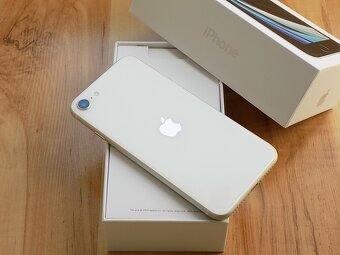 APPLE iPhone SE 2020 64GB White - ZÁRUKA - TOP STAV - 5