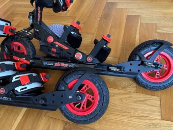 Skike VX Twin – terénní brusle skate+klasika - 5