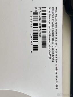 Apple Watch SE (2. gen) 40mm Silver – GPS - 5