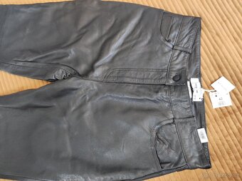 kalhoty kožené dámské nové, vel. 40 - 5
