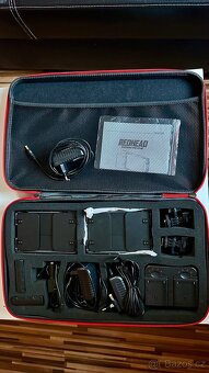 Set 2 LED + baterie,stativy,brašna - 5