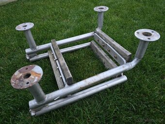 Lodní skládací žebřík z nerezu - 5