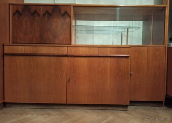 RETRO Sekretář a skříň - 5