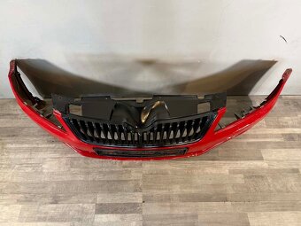 ŠKODA FABIA 2 FACELIFT nárazník + maska 5J0807221D - 5