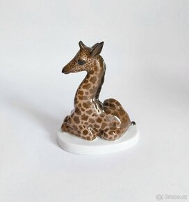 Starožitná porcelánová figurka žirafy - ROSENTHAL - 5