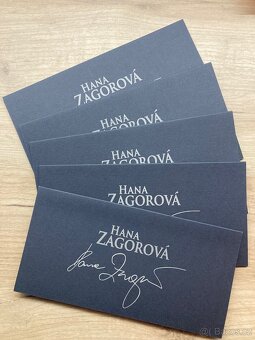 Bankovky Hana Zagorová - kompletní sada NÍZKÉ ČÍSLO 0095 - 5