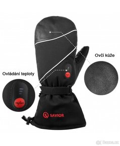 NOVÉ VYHŘÍVANÉ RUKAVICE SAVIOR PC 3990,- - 5