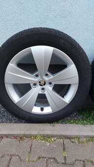 Alu kola 5x112 r17 Triton originál Škoda Superb - 5