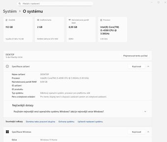 I5-4590, GTX 1050 2GB, 8GB Ram, 120GB SSD - 5