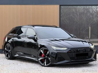 Audi RS6 Avant Ker. brzdy, Natáčanie, B&O, Pano, SoftClose - 5