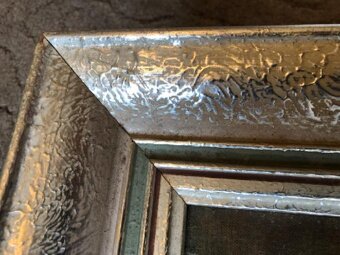 STARÝ OBRAZ ZÁTIŠÍ S OVOCEM+OŘECHY, RADOVÁ, OLEJ NA DESCE - 5