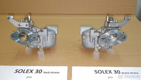 Karburátory Solex 30 po repasi na Škoda, Praga, Aero, Walter - 5