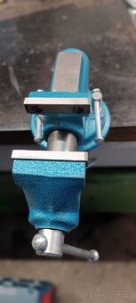 Stolní svěrák se svěrkou YORK Handy Lux, šířka čelistí 63 mm - 5
