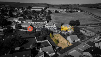 Prodej stavebního pozemku 606 m2, Těmice - 5