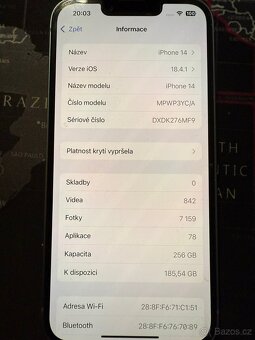 iPhone 14 256 GB, modrý - 5