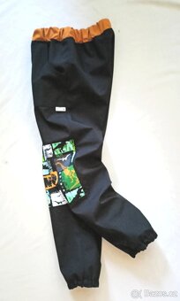 nové LETNÍ SOFTSHELLOVÉ KALHOTY, 128 cm, 7-8 let - 5