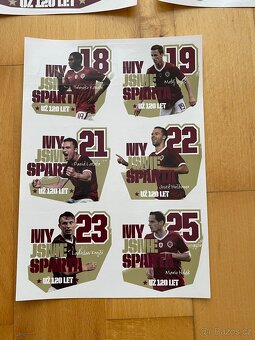 Sběratelský set: 120 let Sparta + VSS + 280. derby - 5
