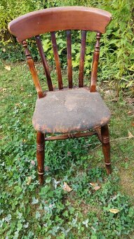 6x staré židle - 5