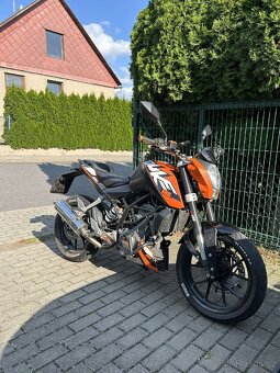 KTM Duke125(2015) abs , laděný zvuk , po servisu - 5